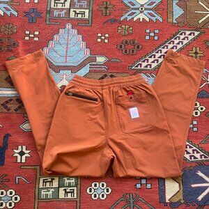 Topo Designs Dirt Pants, Rust (SOLD OUT COLOR!), women's small